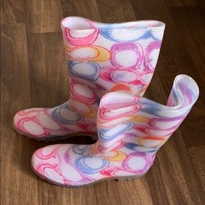 Coach Rain boots